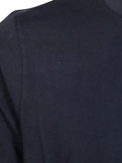 Alpha Studio Crew-neck T-shirt In Blue