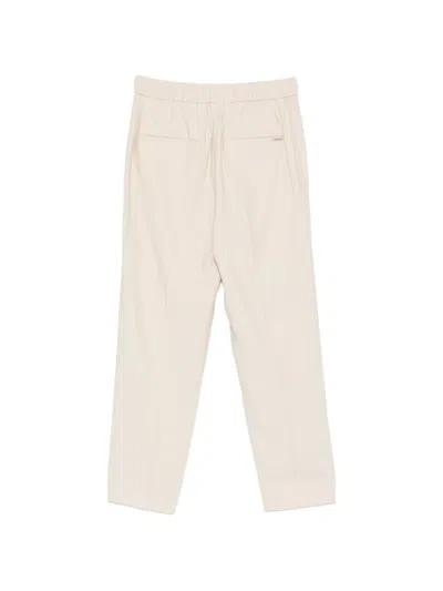 Seventy Elasticated Trousers In Neutral