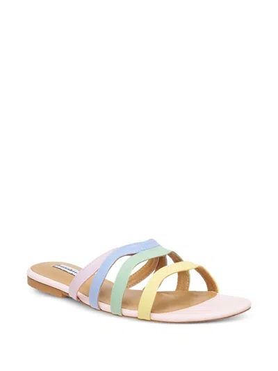 Pace Curve Flat Sandals In Multi