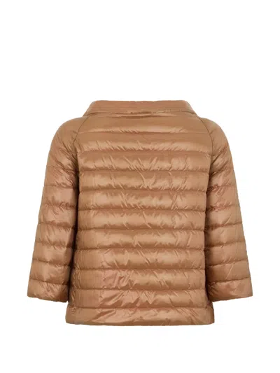 Herno Quilted Button-fastening Jacket In Multi