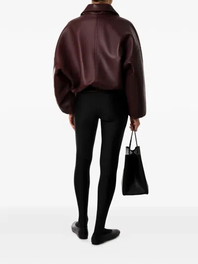 Situationist Leather Jacket In Multi