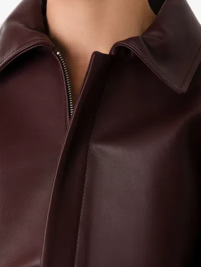 Situationist Leather Jacket In Multi