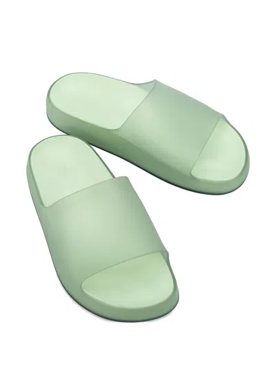 Melissa Green Slides In Green