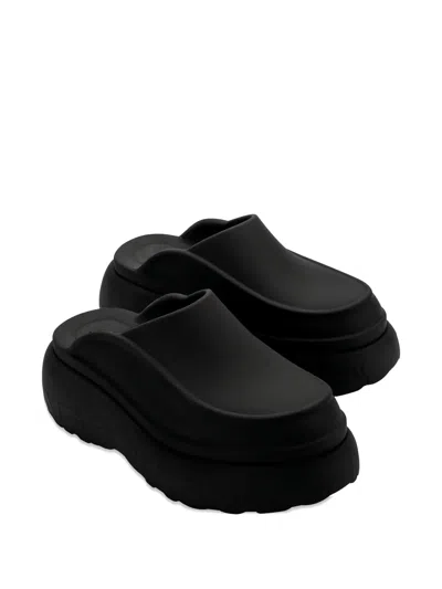 Marc Jacobs X Melissa Logo-embossed Mules In Black