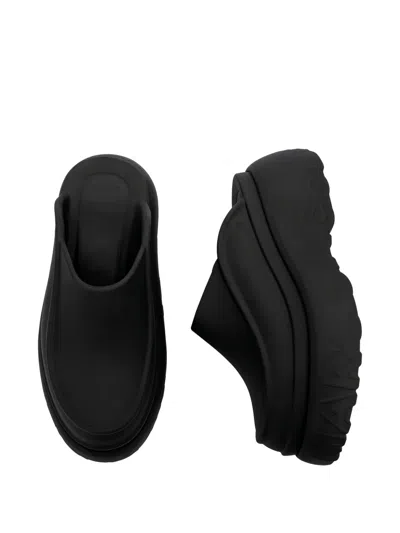 Marc Jacobs X Melissa Logo-embossed Mules In Black
