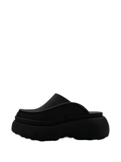 Marc Jacobs X Melissa Logo-embossed Mules In Black