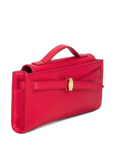 Veronica Beard Dash Clutch In Red