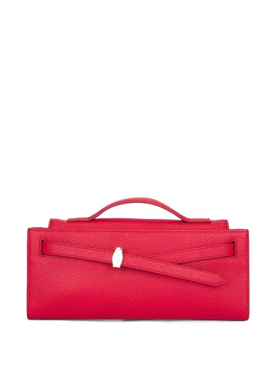 Veronica Beard Dash Clutch In Red