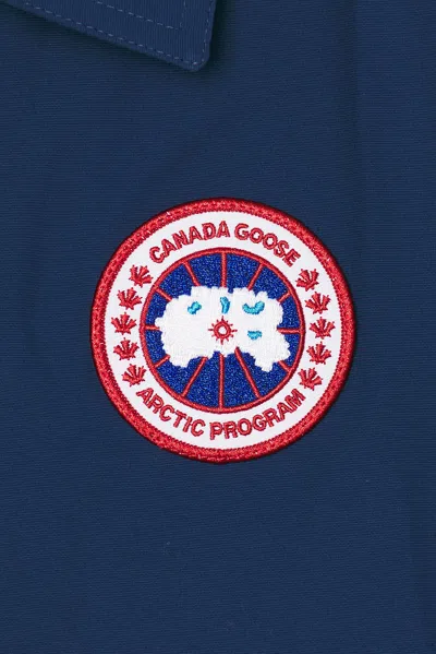 Canada Goose Regency Jacket Elastic Cuffs Drawstring Hem In Blue