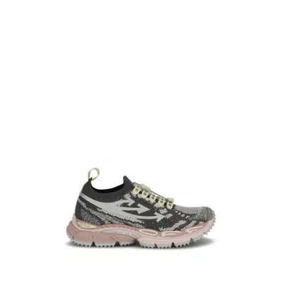 Off-white Multicolor Polyethylene Athletic Sneakers In Multi