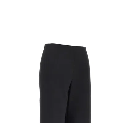 Gucci Stretch Technical Wool Pants In Black