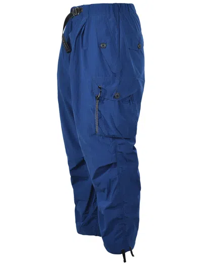 And Wander Technical Cargo Pants In Blue