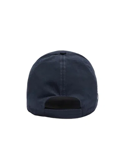 1989 Studio Solid Color Cap With Embroidered Logo In Blue