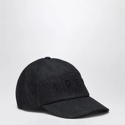 1989 Studio Studio Baseball Cap With Curved Brim In Black