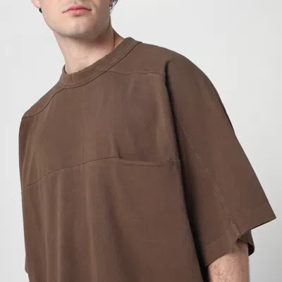 Entire Studios Oversized Crewneck T-shirt In Brown