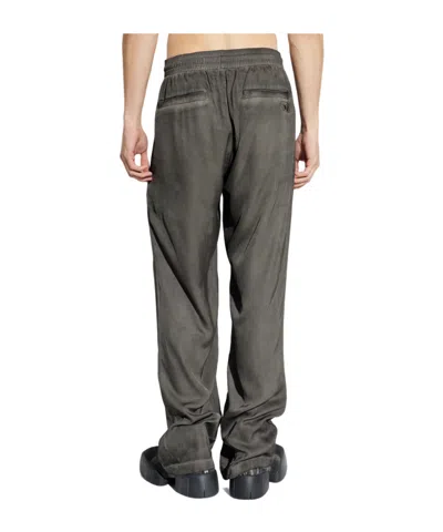Diesel Elasticated Trousers In Gray