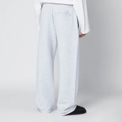 Entire Studios Cotton Joggers With Back Pocket And Elastic Waistband In White