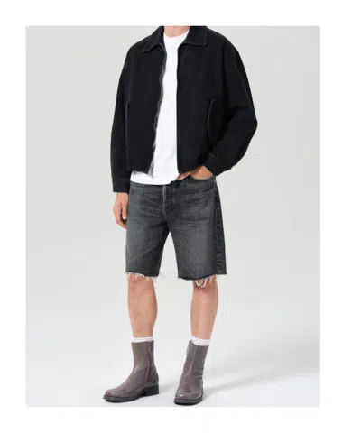 Agolde Anson Short In Gray
