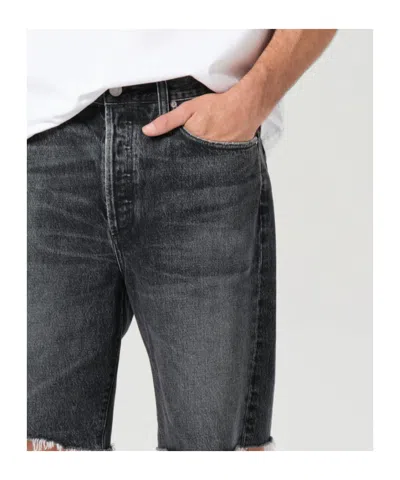 Agolde Anson Short In Gray