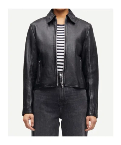 Samsoe & Samsoe Sashiloh Zip Jacket In Black
