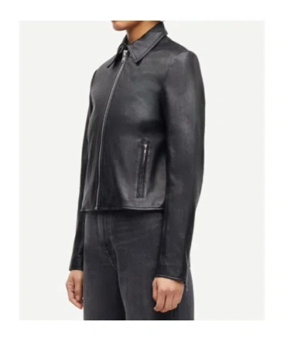 Samsoe & Samsoe Sashiloh Zip Jacket In Black