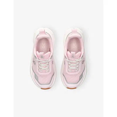 On Cloudnova Kids Sneaker In Pink