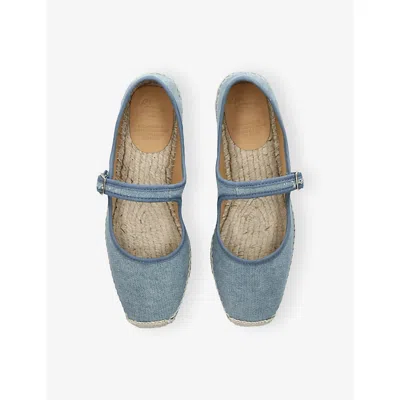 Castaã±er Padua Buckle-strap Espadrilles In Blue