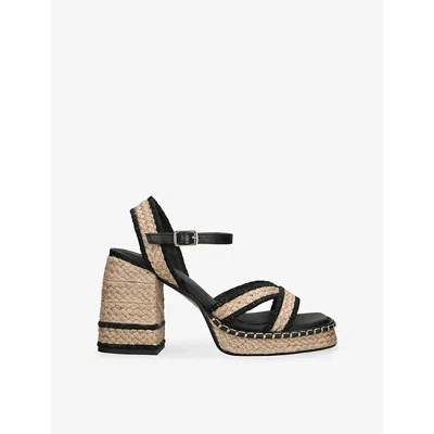 Castaã±er Vanish Crossover-strap Sandals In Black