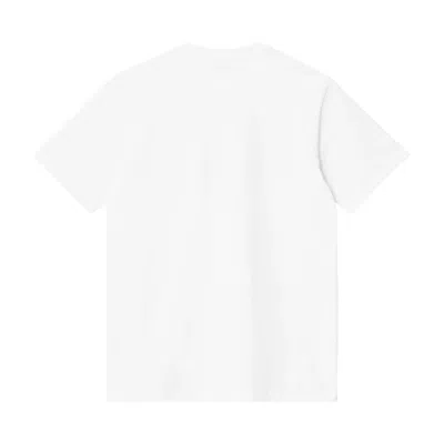 Carhartt Cotton T-shirt With Logo And Crew Neck In White