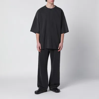 Entire Studios Heavy Jersey Boxy T-shirt In Black