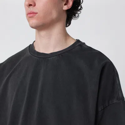 Entire Studios Heavy Jersey Boxy T-shirt In Black