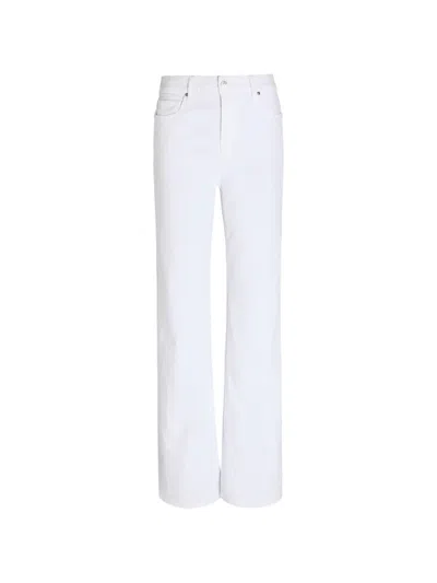Paige Sofia Flared-leg Jeans In White