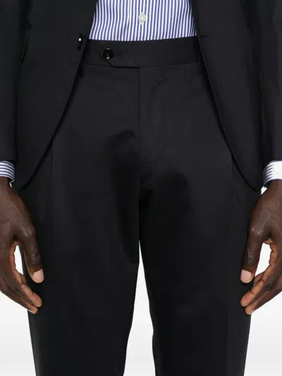 Lardini Buttoned Suit In Blue