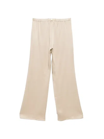 Antonelli Tiete Elasticated Trousers In Neutral