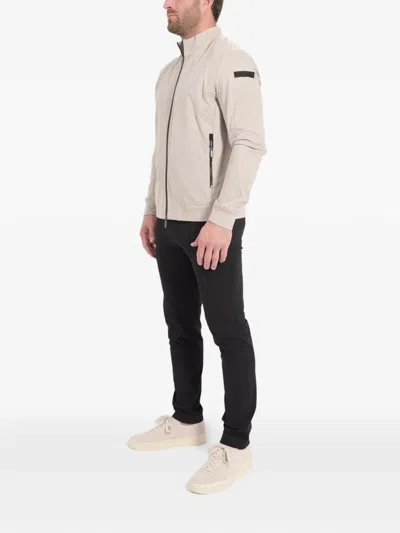 Rrd Zip Rib-knit Jacket In Multi