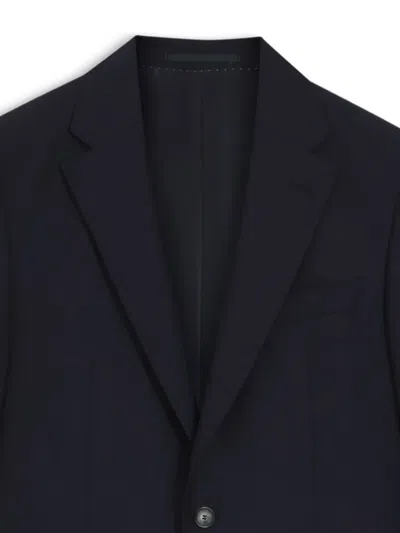 Hugo Boss Button Blazer In Blue