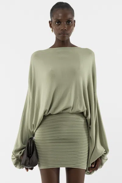 Arakii Mist Mini Dress In Gray