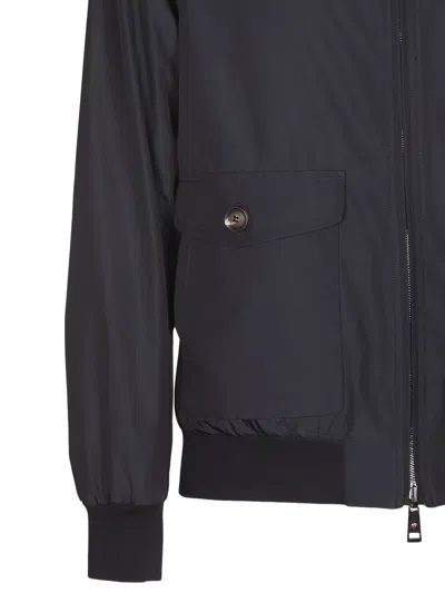 Kired Button-pocket Jacket In Black
