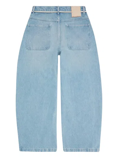 Aboutblank Drawstring Jeans In Blue