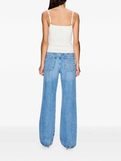 Cult Gaia Emiliana Applique Top In White