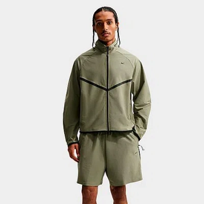 Nike Tech Windrunner Jacket In Green