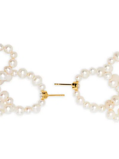 Completedworks Loop‐the‐loop Earrings In Metallic