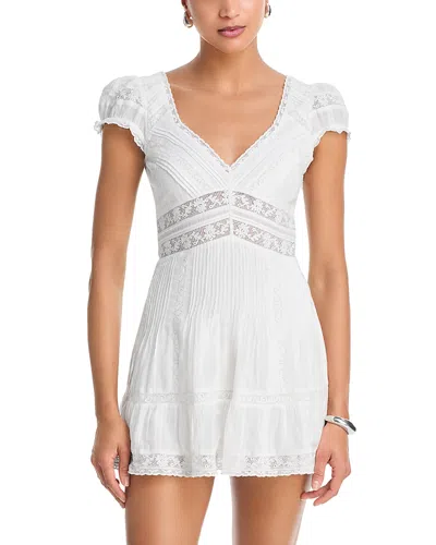 Loveshackfancy Edena Dress White In White