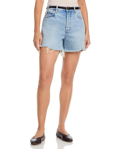 Frame Denim The Timeless Tricky Short In Blue