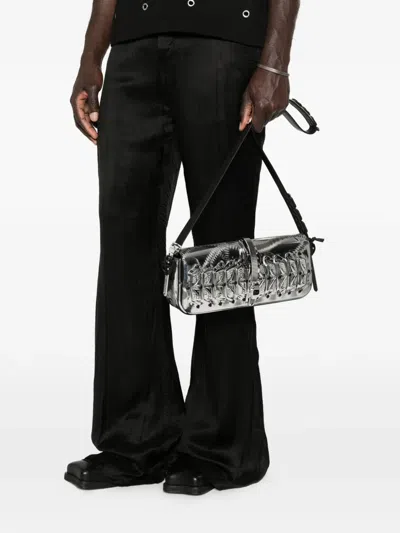 Innerraum Object C03 Shoulder Bag In Silver