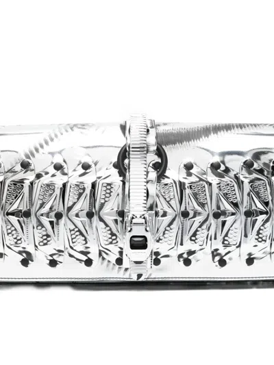 Innerraum Object C03 Shoulder Bag In Silver