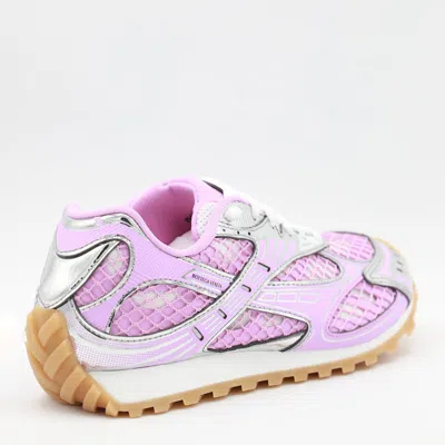 Bottega Veneta Orbit Mesh Technical Fabric Lace Up Sneakers In Multi