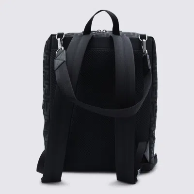 Fendi Black Backpack In Black