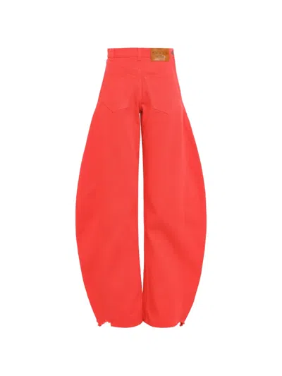 A.w.a.k.e. Logo-patch Jeans In Multi