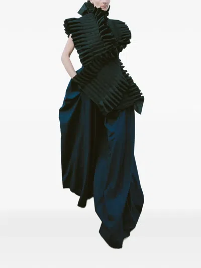 A.w.a.k.e. Ruffled Top In Multi